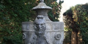 George III lead urn