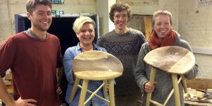 Ambrose Vevers Craft Revolution stool course