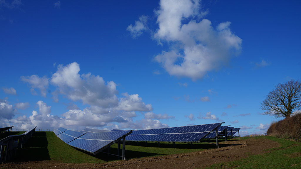 Solar Panels at Dartington