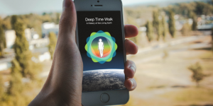 Deep Time Walk app