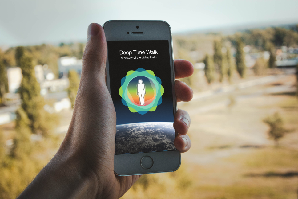 Step back 4.6 billion years with the Deep Time Walk App