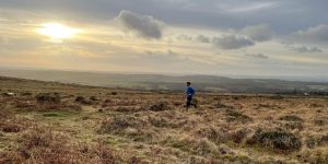 Runner on Dartmoor