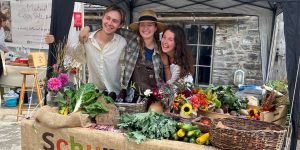 Growers at the Dartington Farmers' Market