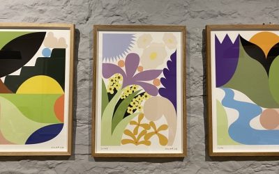 Series of prints created exclusively for Dartington by William Luz
