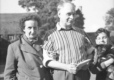 Elisabeth Lutyens at Dartington.  Photo: Catherine Scudamore, courtesy of the Dartington International Summer School Foundation