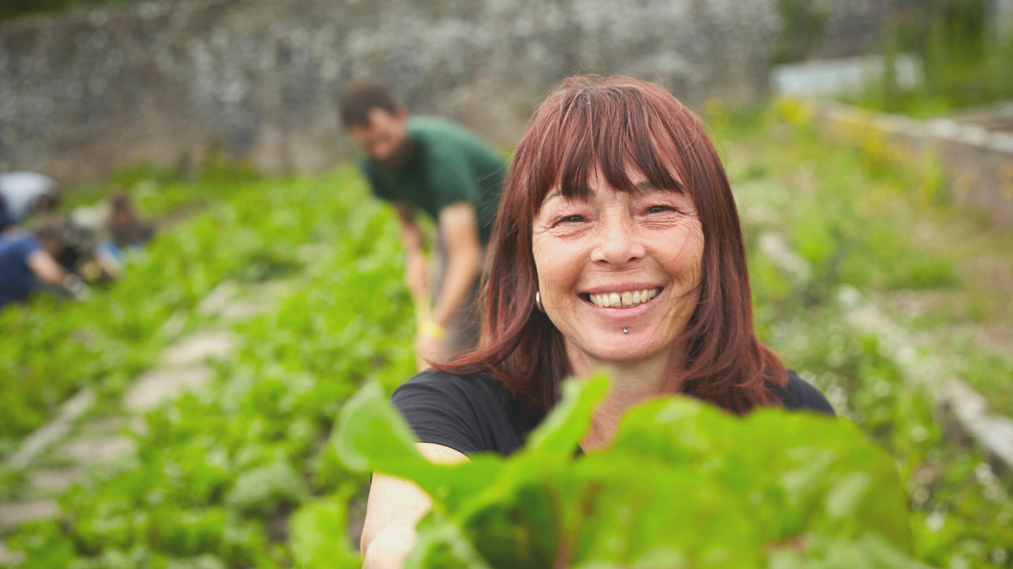 sarah in walled garden