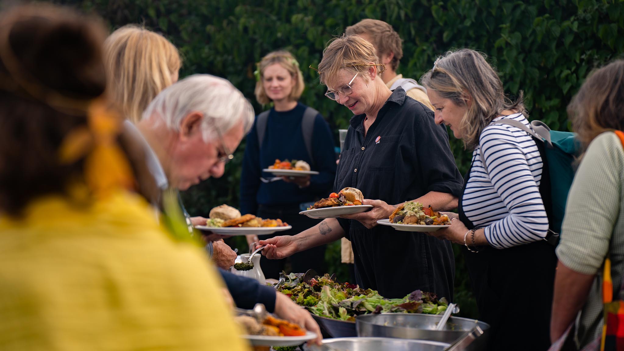 short course community lunch