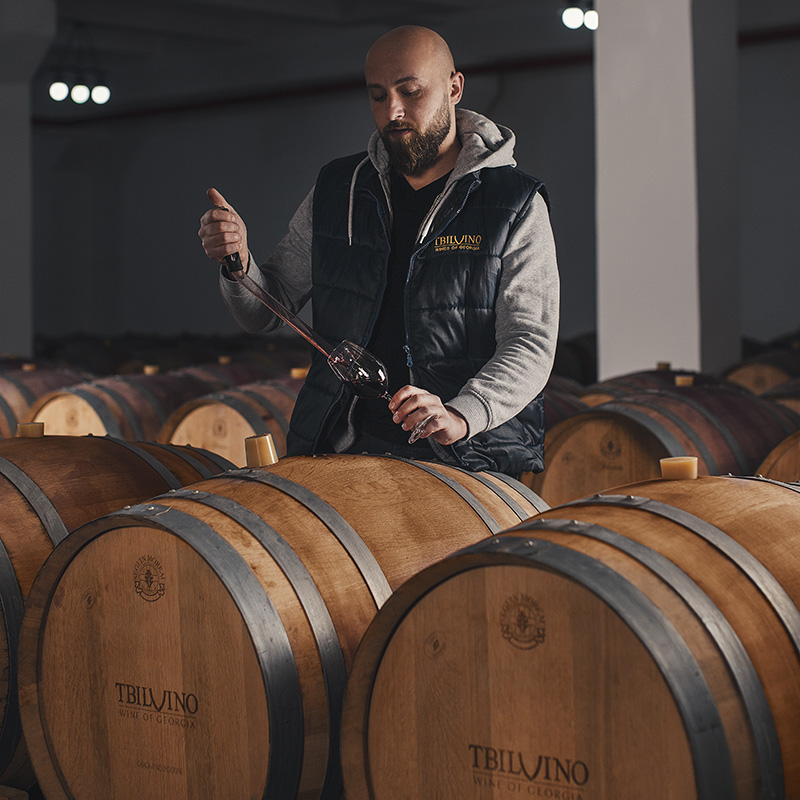 Tbilvino barrels