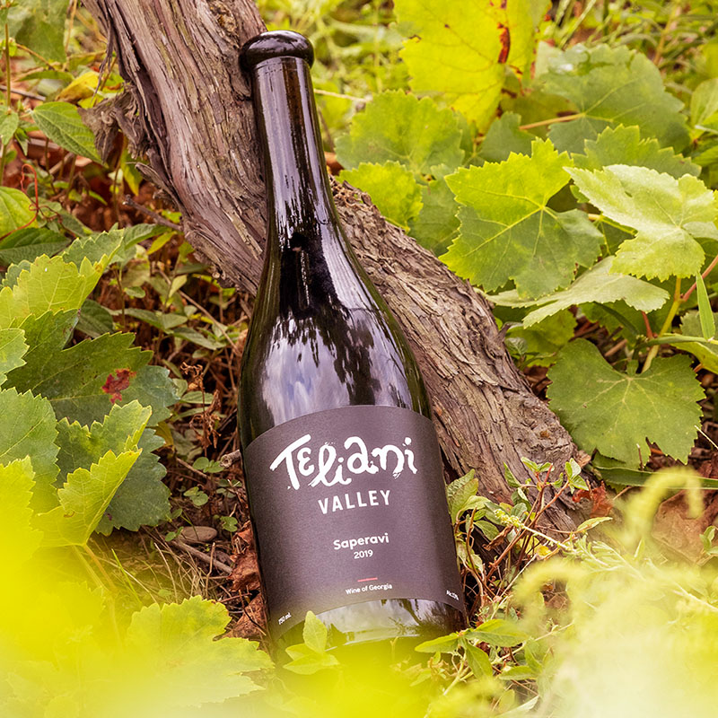 Teliani Valley wine bottle